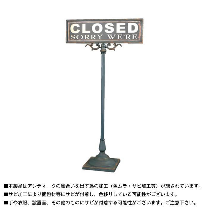 DULTON スタンド式サイン OPEN CLOSED メタル製 オープン クローズ サインスタンド OPEN-CLOSED SIGN STAND 組立式 幅