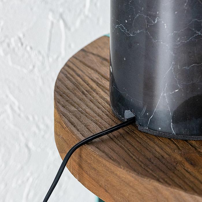間接照明 ショート マンクス LED フロアライト ベース リモコンセット TC-2014 Φ100×高さ525mm TIC_3