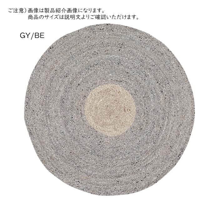 Prevell ラグ 円形 直径165cm ふかふか 展示品(O-2512RG) Prevell ラグ