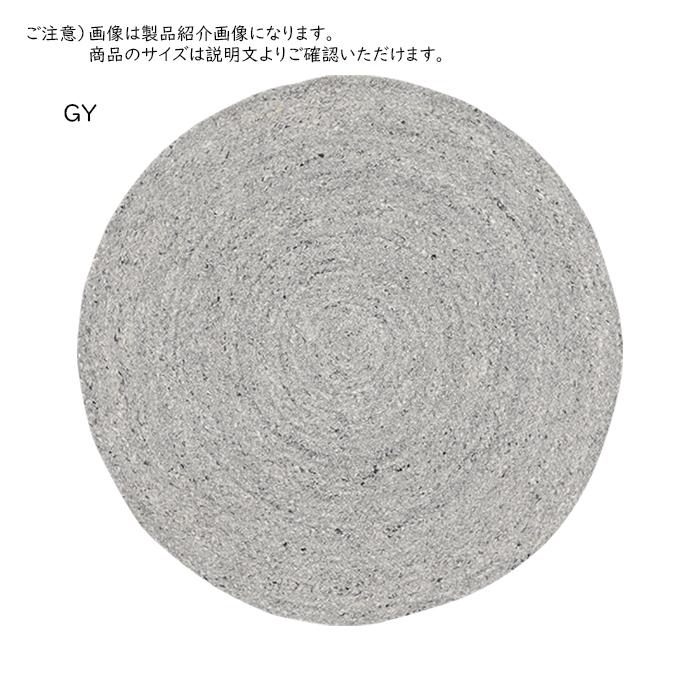 ラグ マール インド製 円形 直径約160cm円形 プレーベル : A-Tal