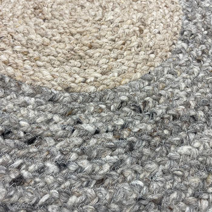 ラグ マール インド製 円形 直径約160cm円形 プレーベル : A-Tal