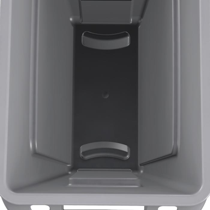 スリムジムコンテナ 60L 幅559x奥行279x高さ635mm ラバーメイドの画像