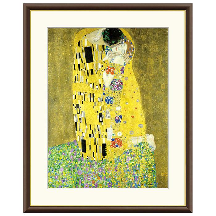 グスタフ・クリムト 三つの時代 額装品 限定版 額絵 接吻 グスタフ・クリムト 42x34cm 三幸 : A-Tal Interior - 通販