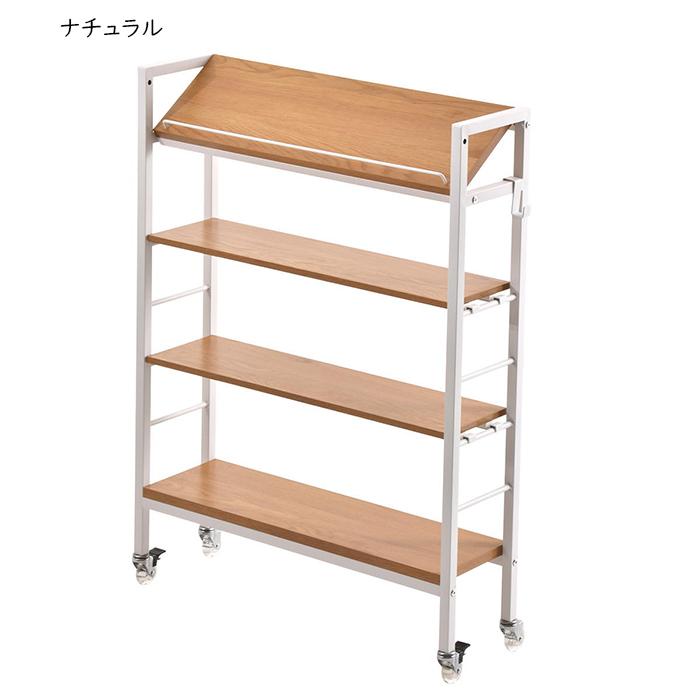 スリム収納ラック 組立式 棚KAKERU ONES0380 幅790x奥行280x高さ985mm B.Bファニシング | B.Bファニシング | 03