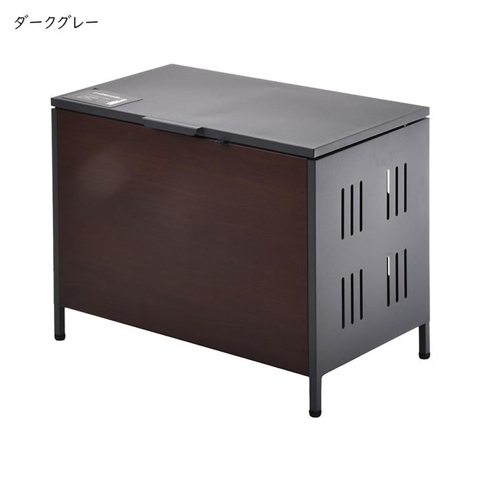屋外ゴミ収納庫 組立式 Lucre Mサイズ ONGS0396 幅820x奥行475x高さ615mm B.Bファニシングの画像
