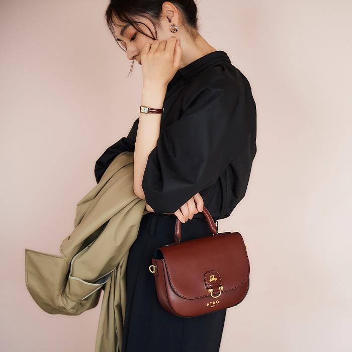 ATAO（アタオ） ATAO公式 イマージュ クラシック ハンドバッグ ミニ