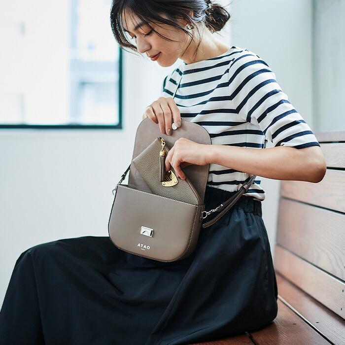ATAO ATAO公式 イマージュ クラシック ハンドバッグ ミニ