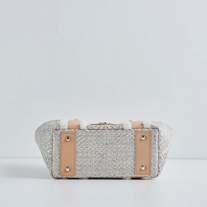 ATAO（アタオ） ATAO公式 小さいshiki 四季 ハンドバッグ ジュート素材