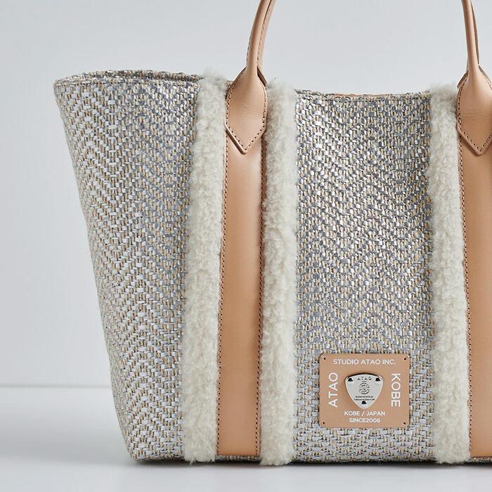 ATAO（アタオ） ATAO公式 小さいshiki 四季 ハンドバッグ ジュート素材
