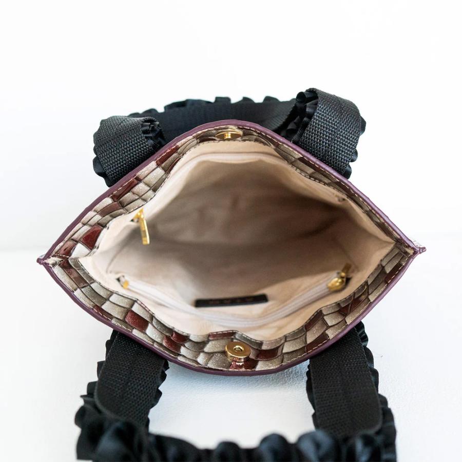 ATAO公式 ワッフルトート ヴィトロ エナメル 純喫茶シリーズ 2個持ち