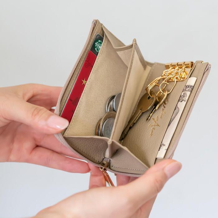 未使用 ATAO アタオ キーケース ミニ財布 ベル ロージーラベンダー 現行品 楽天市場】【ATAO公式】アタオ/ベル/キーケース/ミニ財布/カード