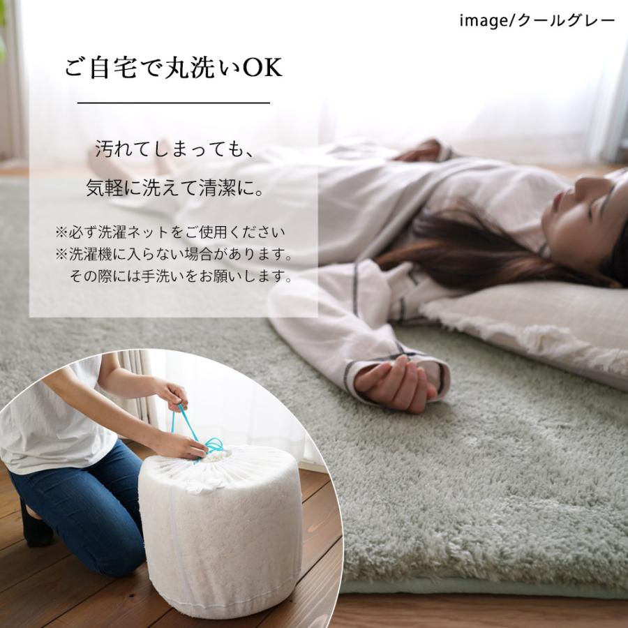 ERARE 新EXマイクロ2層ウレタンラグ 丸型【直径190cmミルク ERARE 新EXマイクロ2層ウレタンラグ 丸型【直径190cmミルク