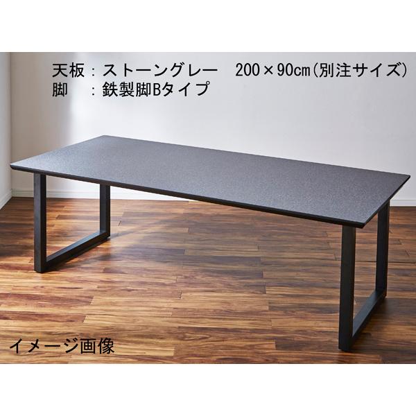 ダイニングテーブル リベルテ メラミン天板 別注サイズ120×85 キズ・熱・水に強い_3