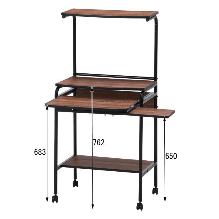 パソコンデスク ターブルタワーデスク ターブルII タワーデスク 幅1200 奥行530 高さ1205 TAL-120TT2