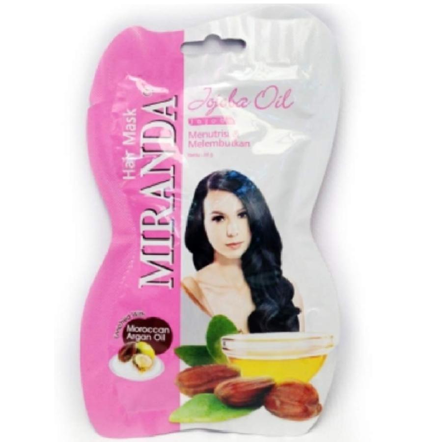 MIRANDA HAIR MASK JOJOBA OIL SACHET SACH ミランダ・ヘアマスク ホホバオイル 使い切りタイプ 30g