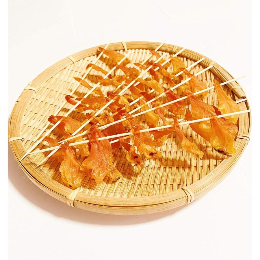 江戸前 木更津産 木更津兄弟 伝統 珍味 お!バカな舌 青柳の舌切り串 バカ貝串 干し貝 干し姫貝 Dried clam Dried Yellow Clam|atarime|02