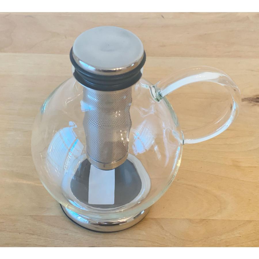 iwaki snowtop 耐熱ガラス スノートップ ティーポット500ml