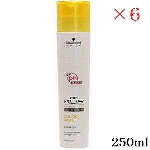 シュワルツコフ BC クア カラーセーブ シャンプー 250ml ×6セット