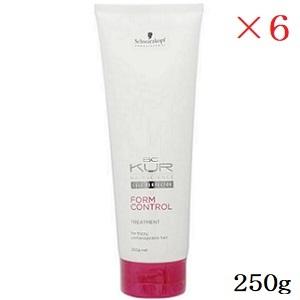 シュワルツコフ　BCクア　フォルムコントロール　トリートメント　250g×6点セット Schwarzkopf PROFESSIONAL（シュワルツコフ プロフェッショナル