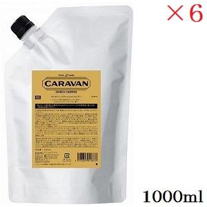 デミ キャラバン リフレッシュシャンプー 1000ml レフィル 詰替用 ×6