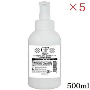 セルケア GF プレミアムシリーズ 炭酸洗顔フォーム 500ml 業務用 ×5 
