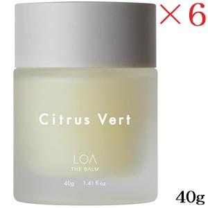 ロア ザ バーム LOA THE BALM シトラスベール 40g ×6セット : アット