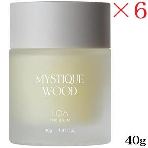 ロア ザ バーム LOA THE BALM ミスティックウッド 40g ×6セット