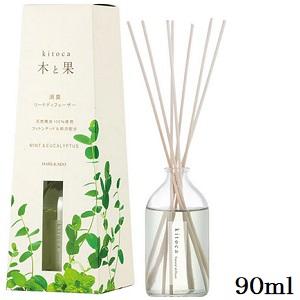 6159 晴香堂 リードディフューザー 木と果 90ml ミント & ユーカリ×6