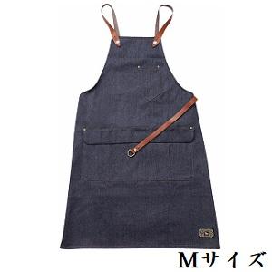 GRIMSTEADS デニム エプロン DAP-104 Mサイズ : アットBeauty GRIMSTEADS デニム エプロン DAP-104 Mサイズ : アットBeauty