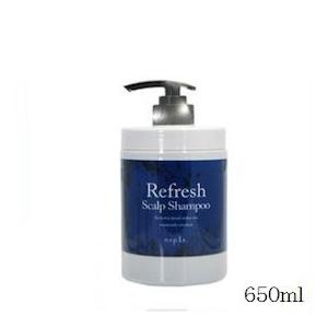 送料無料 ナプラ napra ／ リフレッシュスキャルプ シャンプー 650mL ＆ トリートメント 650g?3セット napla（ナプラ） リフレッシュ スキャルプ シャンプー 650ml : アット