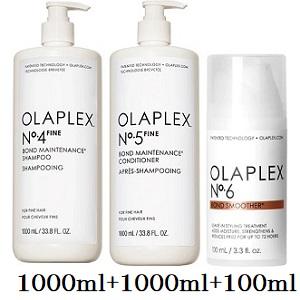 オラプレックス No.4 ファイン 1000ml + No.5 No.6 ボンドスムーサー
