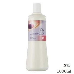 390円 日本に Wella ウエラ イルミナカラー クリームディベロッパー 1000ml 3 医薬部外品