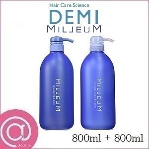 (セット)DEMI デミ ミレアム ヘアケア シャンプー・コンディショナー 800ml・800g ボトル｜atbeauty