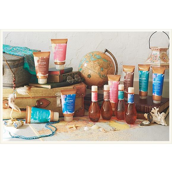 業務用セット デミ ヘアシーズンズ アロマシロップス アイランドフラワー シャンプー＆トリートメント 2000mL リフィル + 2000g レフィル / DEMI HAIR SEASONS aroma syrups サロン専売品 ヘアケア ノンシリコン シリコンフリー 美容室 おすすめ品 HAIR SEASONS aroma syrups DEMI デミ ヘアシーズンズ アロマシロップ