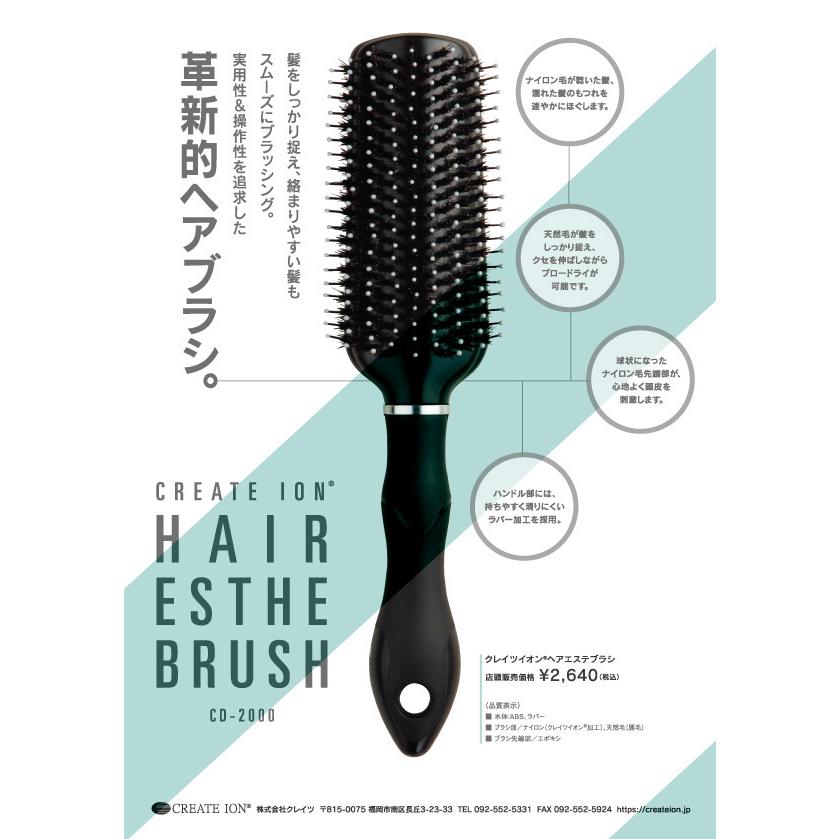 クレイツイオン ヘアエステブラシ CD-2000 | CREATEs | 01
