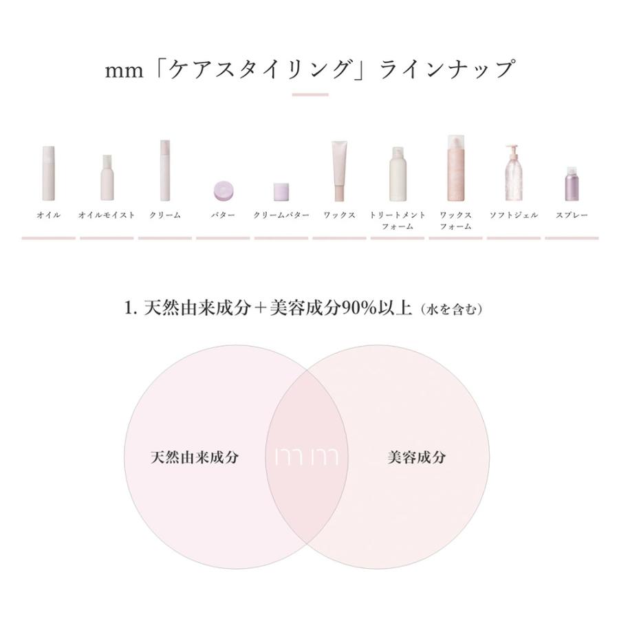 mm（ミリ） バター 30g スタイリング ショートヘア ボディ マルチケア