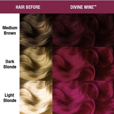 マニックパニック　カラークリーム　ディヴァインワイン 118ml 3点セット マニックパニック ヘアカラークリーム ディヴァインワイン 118mL