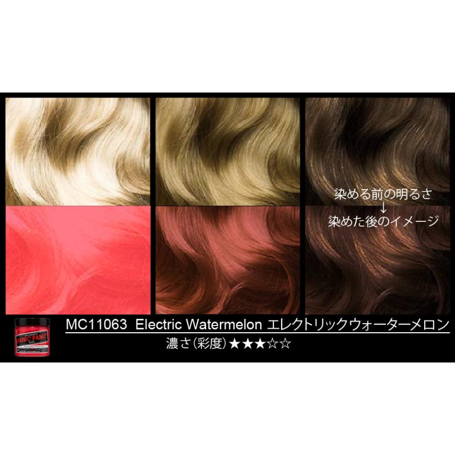 マニックパニック ヘアカラー エレクトリックウォーターメロン 118ml