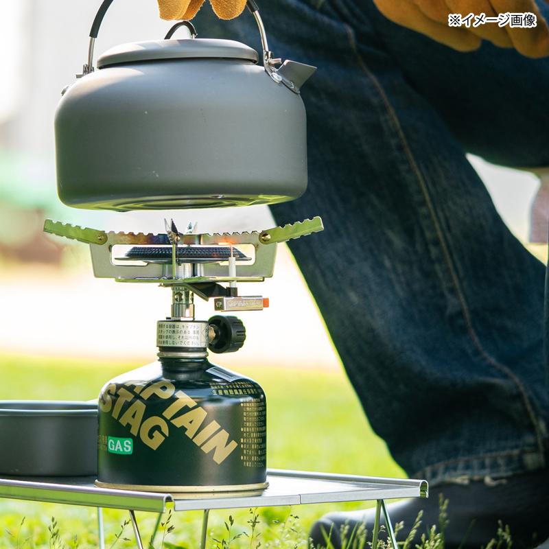 シングルバーナー　キャプテンスタッグ　天板セット キャンプ＆フィッシングの付録:バーナービルトイン！オーリック