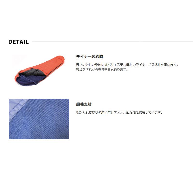 ISUKA イスカ ライナーサイドジッパー スーパーライト ネイビー
