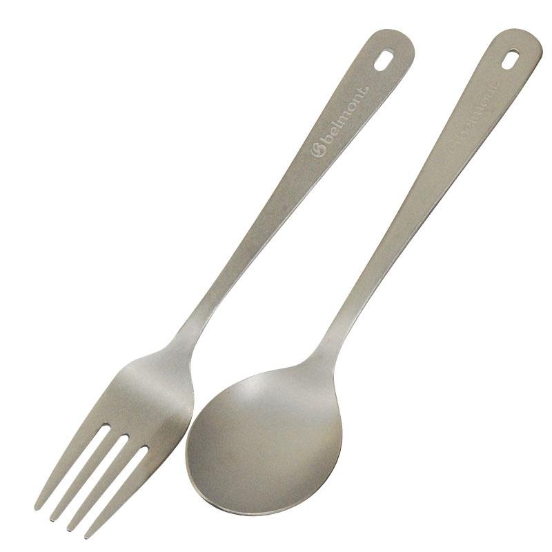 カトラリー ベルモント チタンカトラリー2Pセット : アット防災 - 通販