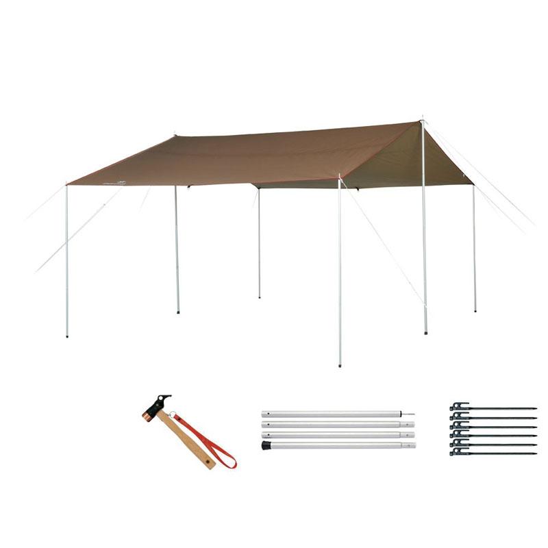 スノーピーク タープ・シェルター HDタープ 「シールド」・レクタ  M  Pro セット snow peak（スノーピーク） タープ・シェルター HDタープ 「シールド