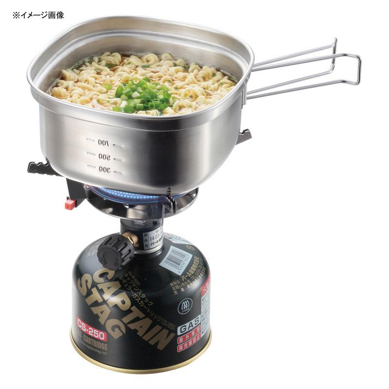 クッカーセット キャプテンスタッグ ステンレス角型ラーメンクッカー