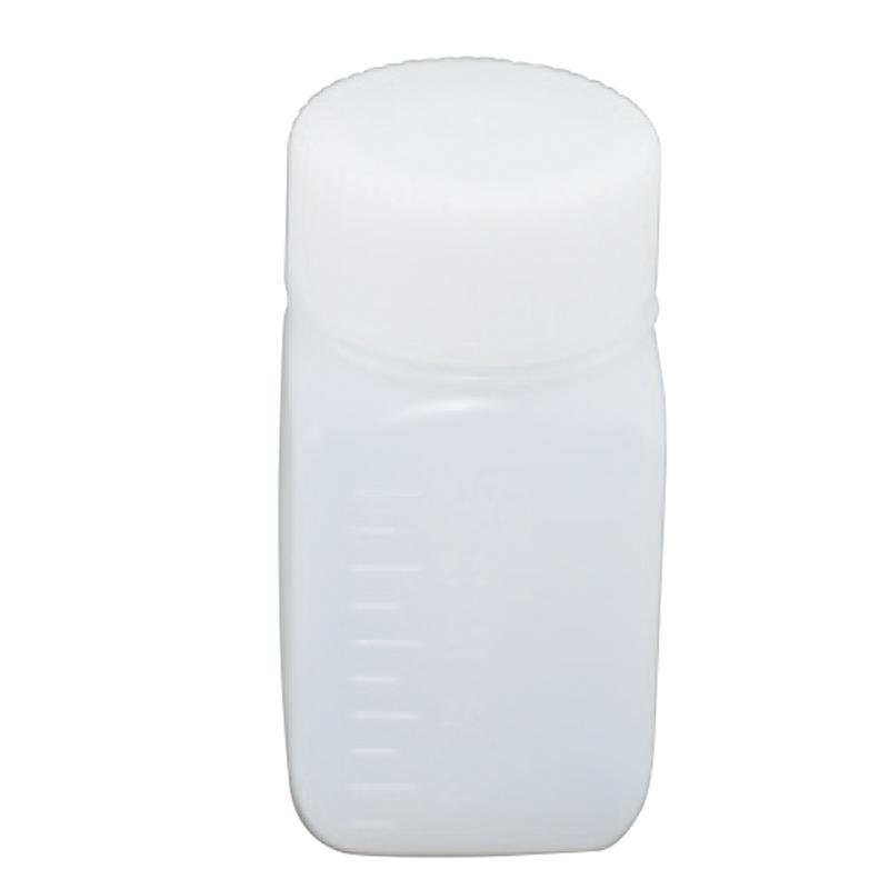 広口ポリ角ボトル 100ml 2
