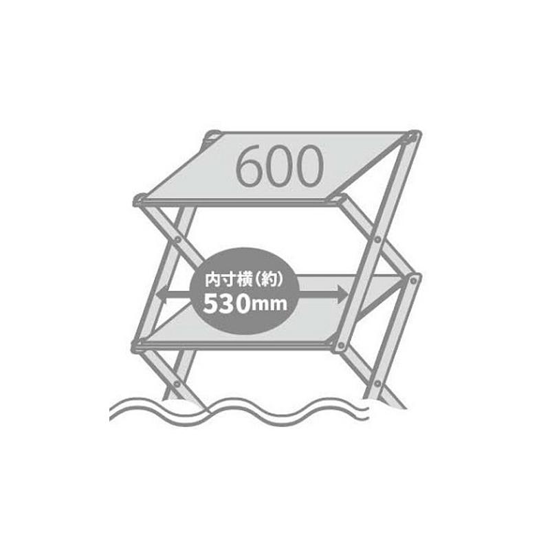 アウトドアスタンド キャプテンスタッグ CSクラシックス 木製3段MOVE