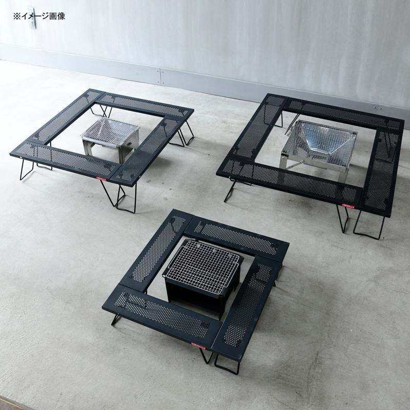 TENT FACTORY アウトドアテーブル スチールワークス フリー4セット  M(880)  BK TENT FACTORY（テントファクトリー） アウトドアテーブル スチール
