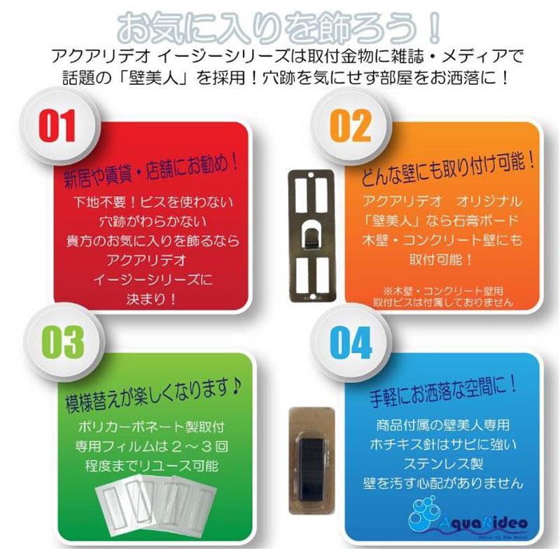 アクアリデオ EASY HOOK ホワイトの画像