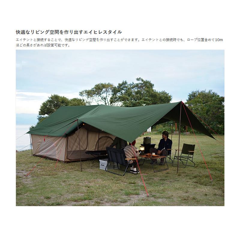 DOD（ディオーオーディー） タープ・シェルター ヒレタープ カーキ
