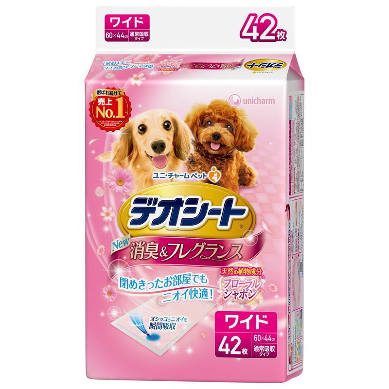 犬用トイレ用品 ユニチャーム デオシート ふんわり香る消臭フレグランス フローラルシャボンの香り 42枚 ワイド :3050706:アット防災 - 通販 - Yahoo!ショッピング 犬用トイレ用品 ユニチャーム デオシート ふんわり香る消臭フレグランス フローラルシャボンの香り 42枚 ワイド :3050706:アット防災 - 通販 - Yahoo!ショッピング