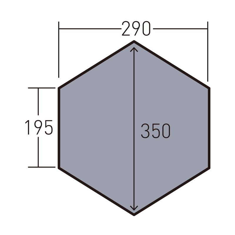 【美品】Ogawa ツインピルツフォークL フルインナー＋専用PVCマルチシート ogawa オガワテント PVCマルチシート ツインピルツフォーク フル
